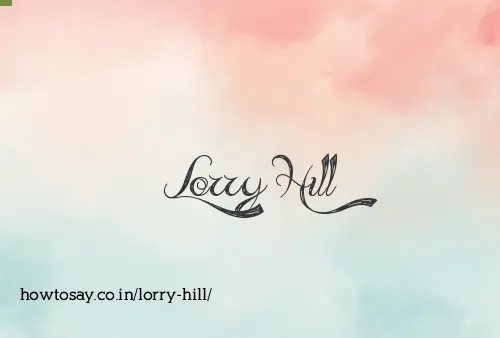 Lorry Hill
