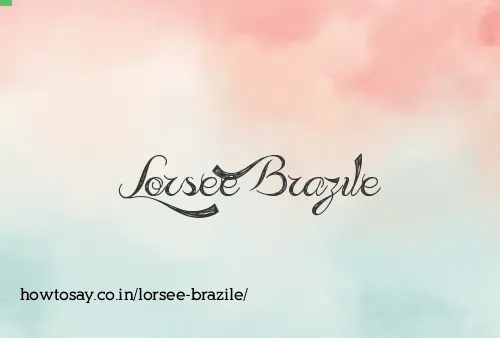 Lorsee Brazile