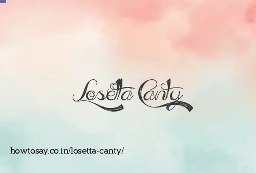 Losetta Canty