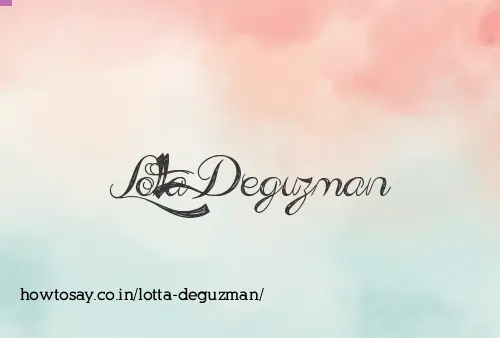 Lotta Deguzman