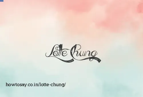 Lotte Chung