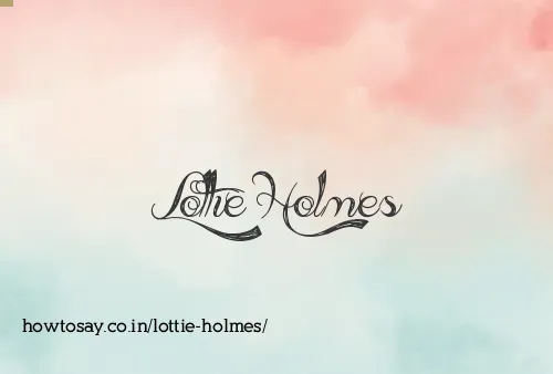 Lottie Holmes