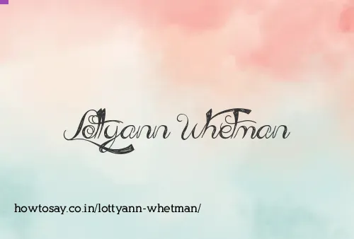 Lottyann Whetman