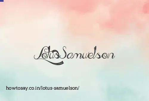 Lotus Samuelson
