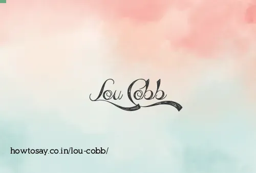 Lou Cobb