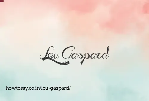 Lou Gaspard
