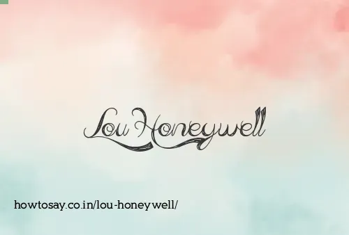 Lou Honeywell