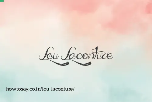 Lou Laconture