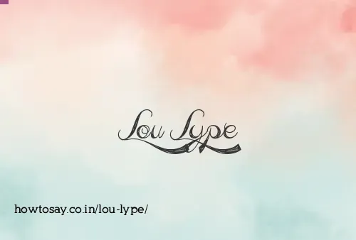 Lou Lype