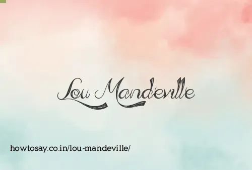 Lou Mandeville