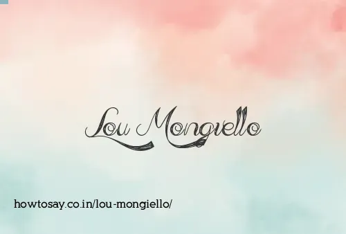 Lou Mongiello
