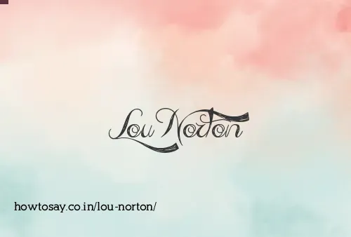 Lou Norton