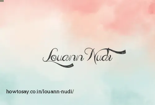 Louann Nudi