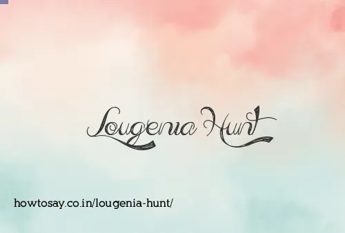 Lougenia Hunt
