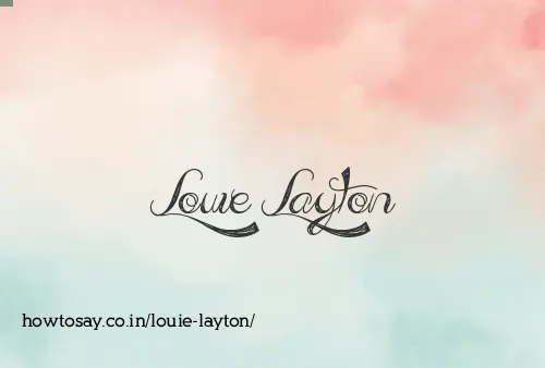 Louie Layton
