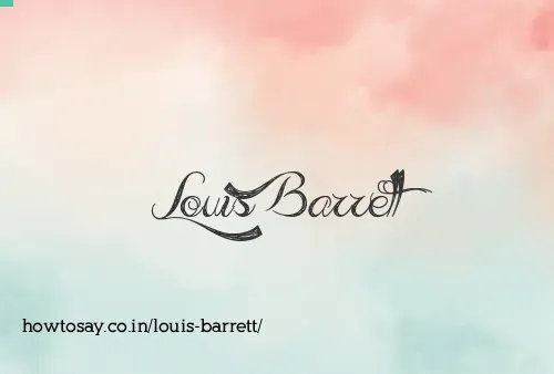 Louis Barrett