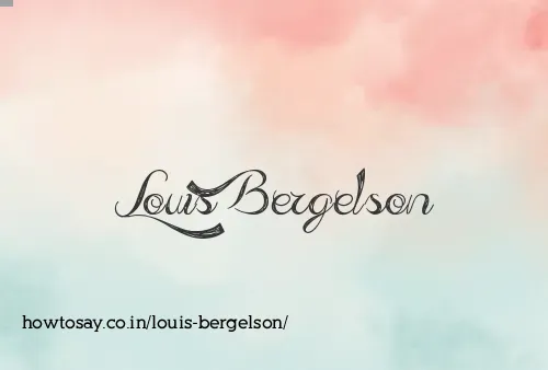 Louis Bergelson