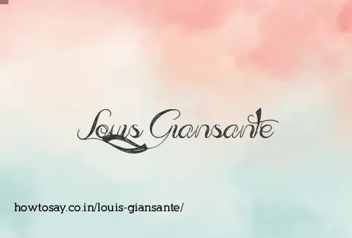 Louis Giansante