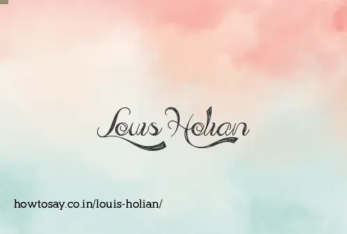 Louis Holian
