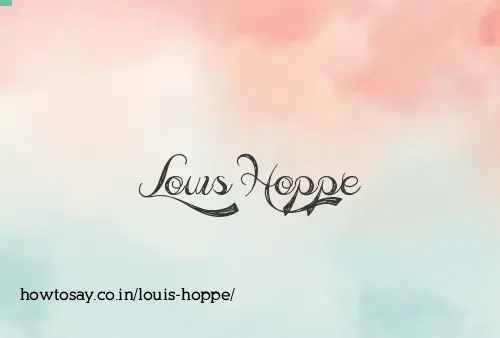 Louis Hoppe