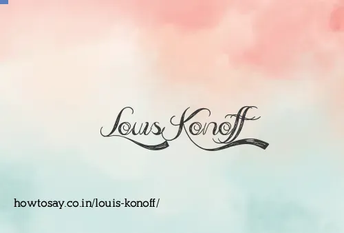 Louis Konoff