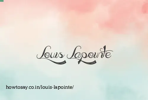 Louis Lapointe