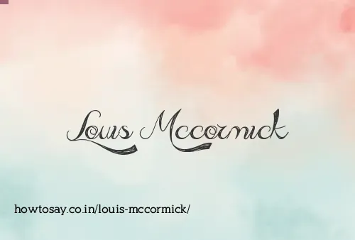 Louis Mccormick