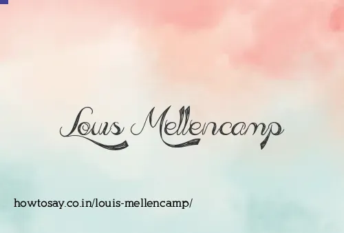 Louis Mellencamp