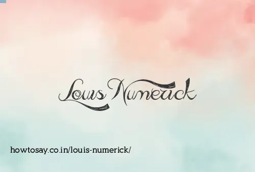 Louis Numerick