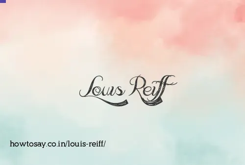 Louis Reiff