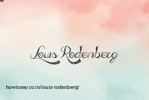 Louis Rodenberg
