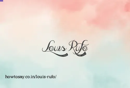 Louis Rufo