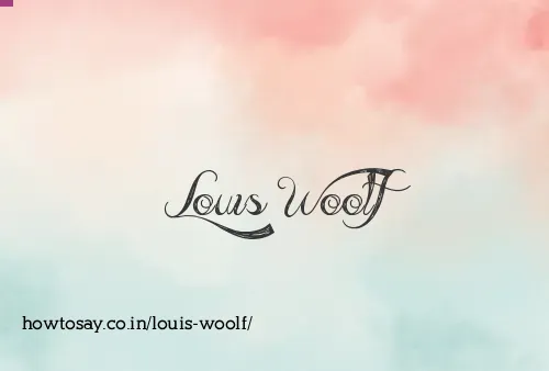 Louis Woolf