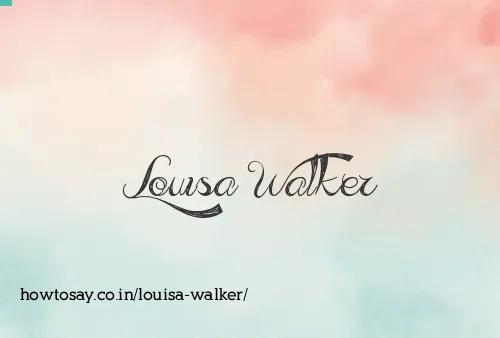 Louisa Walker