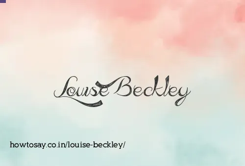 Louise Beckley