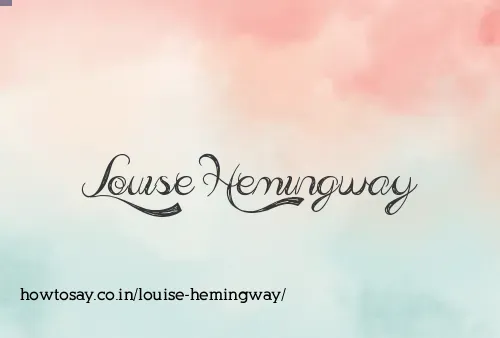 Louise Hemingway