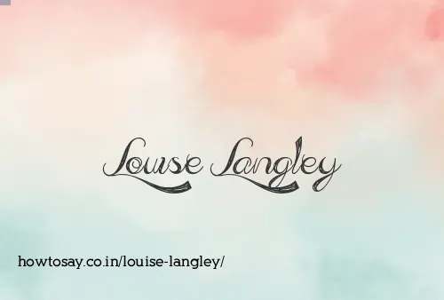 Louise Langley