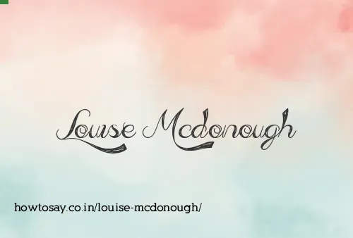 Louise Mcdonough