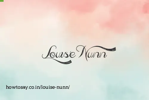 Louise Nunn