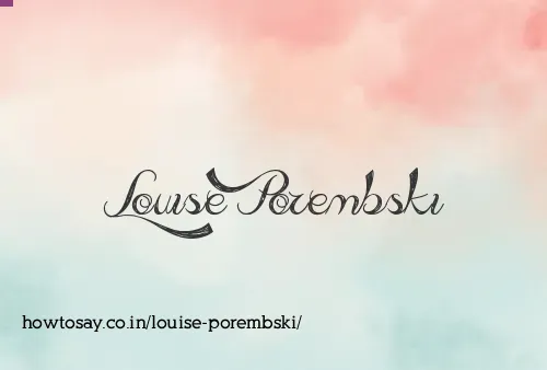 Louise Porembski