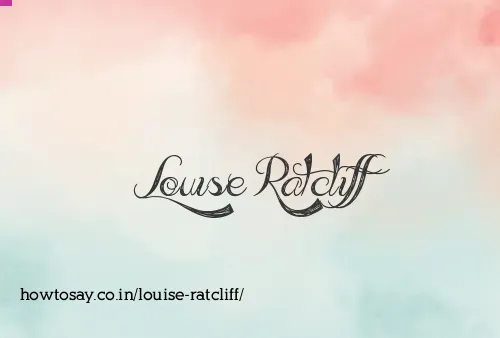 Louise Ratcliff