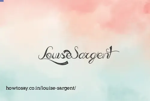 Louise Sargent