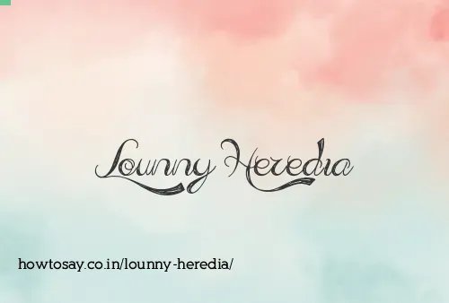 Lounny Heredia