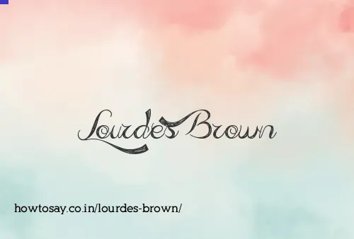 Lourdes Brown
