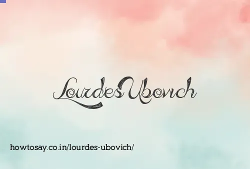 Lourdes Ubovich