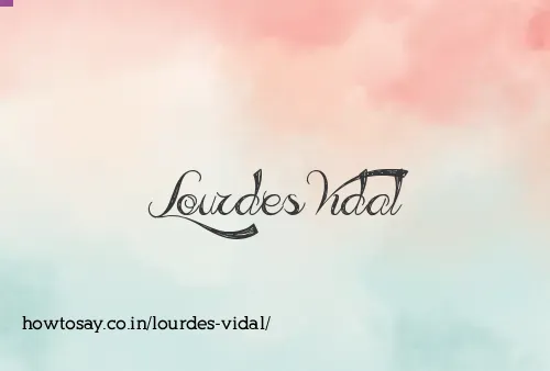 Lourdes Vidal