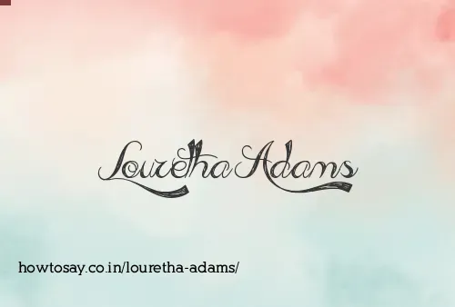 Louretha Adams