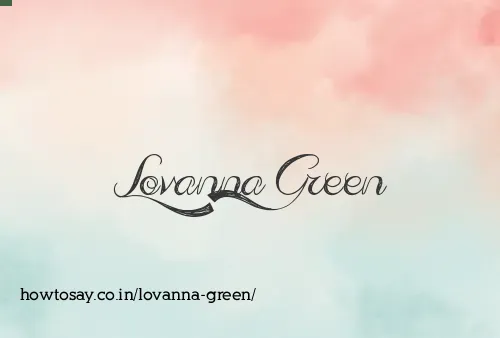 Lovanna Green