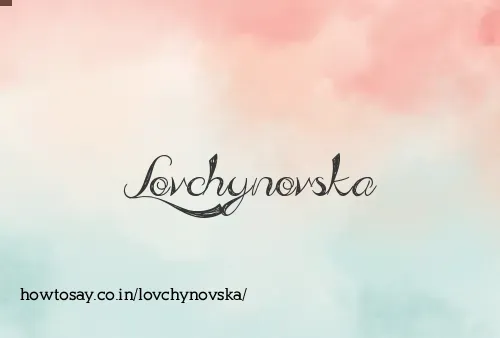 Lovchynovska