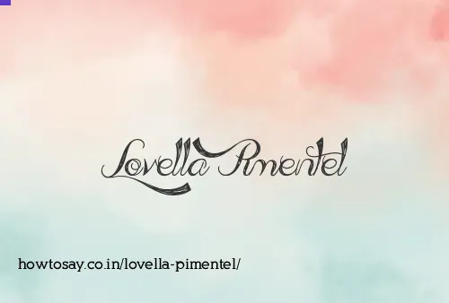 Lovella Pimentel